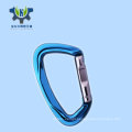 5KN de alumínio 7075 giratória multi ferramenta mosquetão mosquetão pet carabiner, caminhadas mosquetão gancho para camping